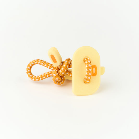 Paracord Orange bow Slot 2.5 yellow