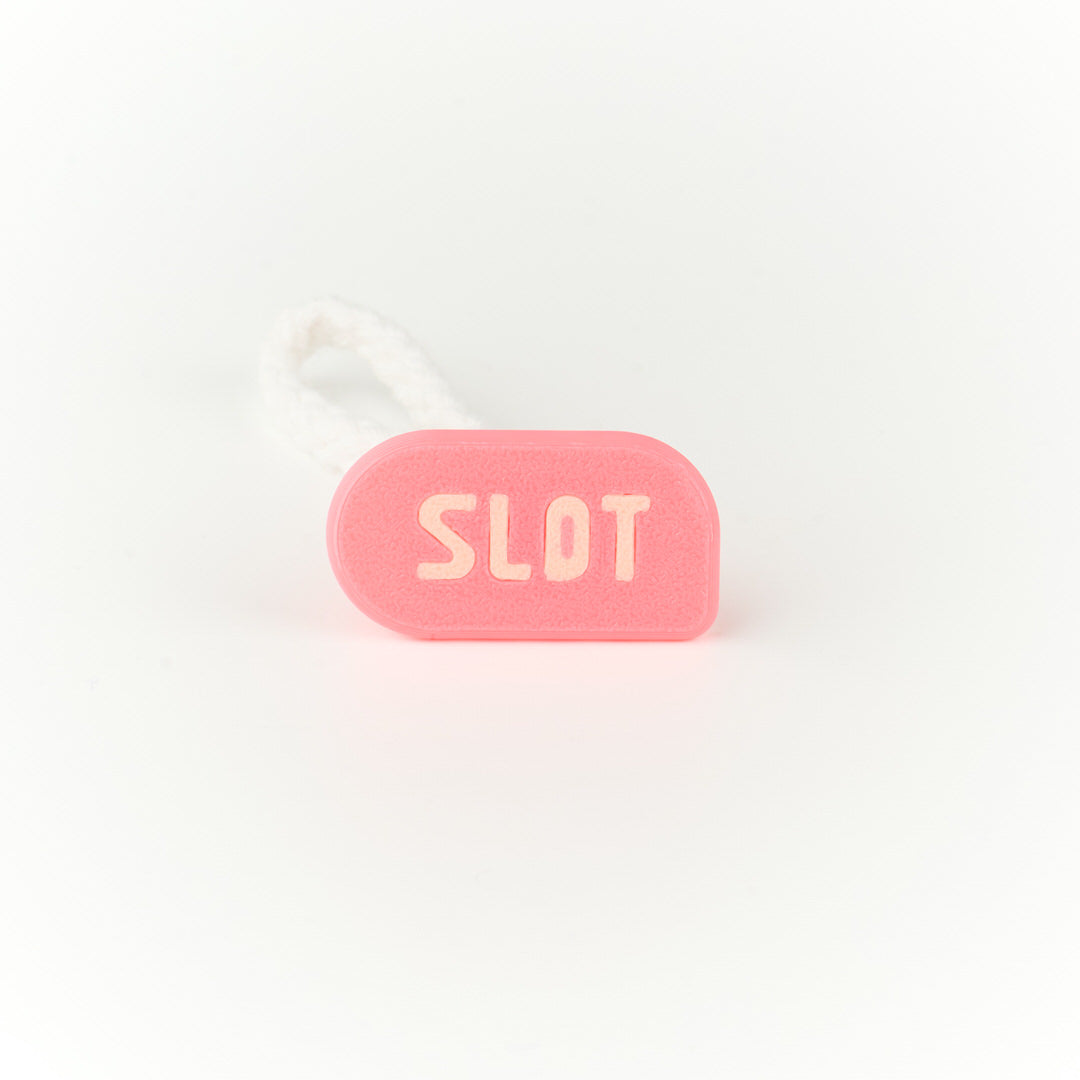 Short white rope Slot Rose