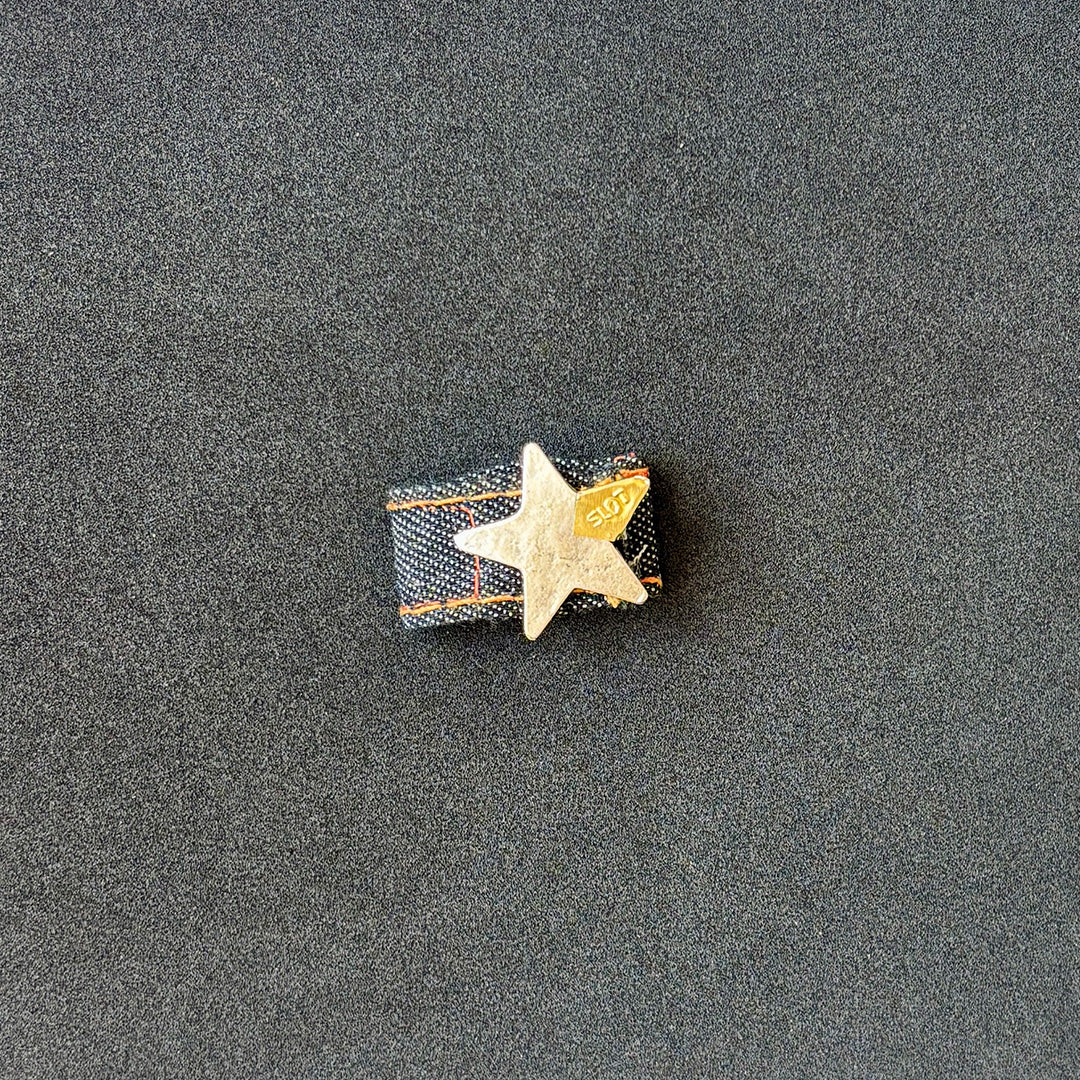 Stella punta oro - Denim